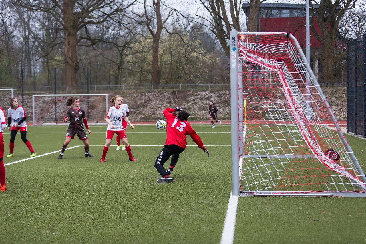 Bild 280 - B-Juniorinnen Walddoerfer - St.Pauli : Ergebnis: 4:1